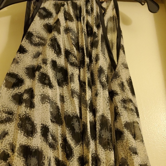 Flamingo Animal Print Halter Top - Picture 3 of 6